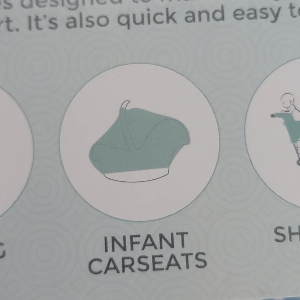 Bristin Baby 4-in-1 Multi-use Cover | Nursing  Carseat Shopping Cart High Chair